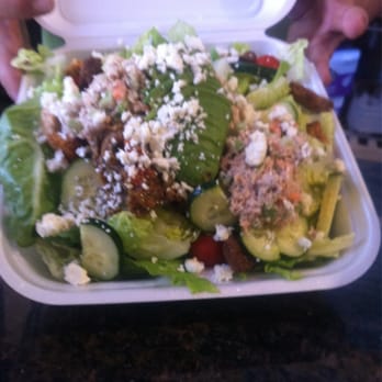 Deja Vu - Most amazing salad. It for sure could have fed an army. - Juice Bars & Smoothies Near Me - Burlingame, California Deja Vu - Most amazing salad. It for sure could have fed an army. - Juice Bars & Smoothies Near Me - Burlingame, California