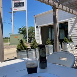 The Filling Station - View from our Lunch Table.