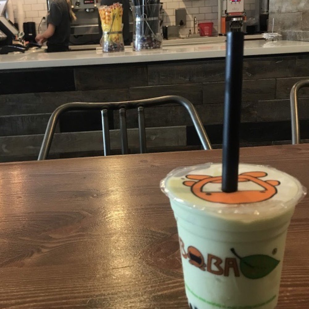 Boba Tea House - Avocado slushee with boba - Coffee & Tea Near Me - Riverside, California