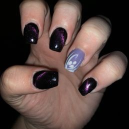 My gorgeous nails from Caribbean Nails. I love them SO much. My gorgeous nails from Caribbean Nails. I love them SO much.