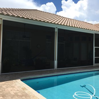 Awning Stars - We provide Motorized Captured Edge insect screens that protect you from insects, lizards, and other pests. - Awnings Near Me - Royal Palm Beach, Florida