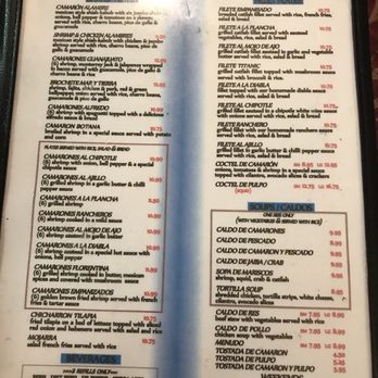 La Presa Mexican Restaurant - Menu 6 - Mexican Near Me - Spring, Texas La Presa Mexican Restaurant - Menu 6 - Mexican Near Me - Spring, Texas