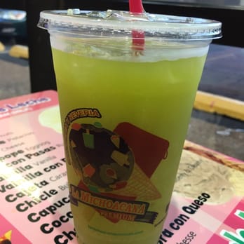 La Michoacana Premium - Alfalfa (Aguas Frescas) fresh fruit water. Only in medium $3 or large $3.50. - Ice Cream & Frozen Yogurt Near Me - Chicago, Illinois