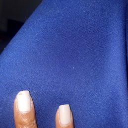 Another chipped polish nail the same day as the manicure