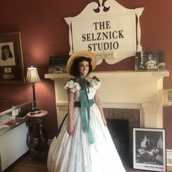 Vintage by Judith - Attending a Gone With The Wind event wearing the BBQ dress