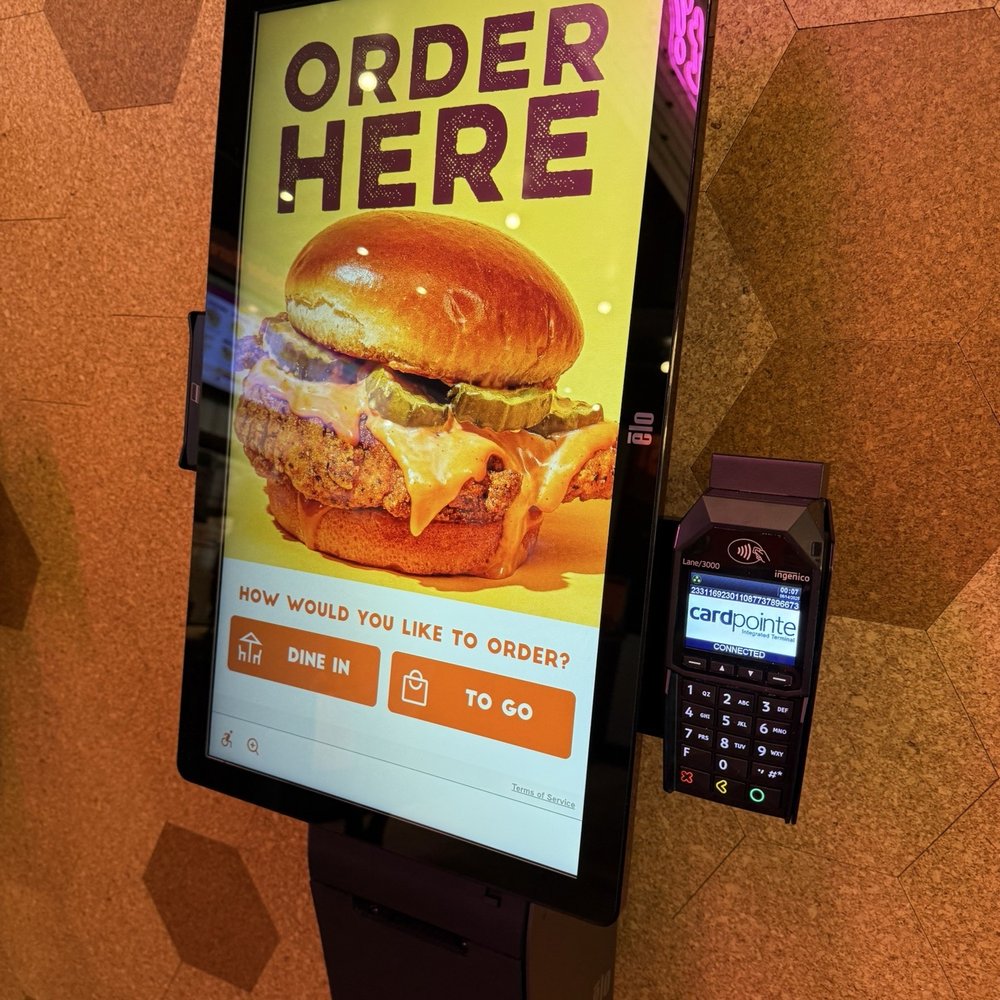 Big Chicken - Order kiosk - Chicken Shop Near Me - Las Vegas, Nevada