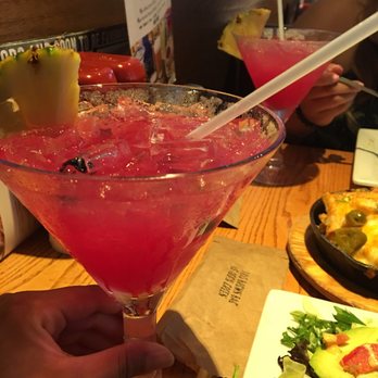 Chili's - Blueberry pineapple Margarita from their happy hour , SO GOOD ! - Tex-Mex Near Me - San Diego, California