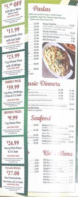 Menu photo 2 Old Village Pizza Westampton Township, NJ Menu photo 2 Old Village Pizza Westampton Township, NJ