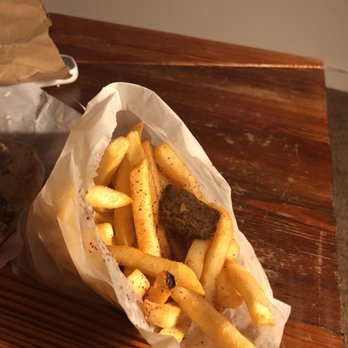Sinbad Express - "Sinbad fries"  literally just fries with one piece of lamb.... - Mediterranean Near Me - Seattle, Washington