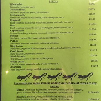Lazy Lizard Grill - Menu cont'd - Pubs Near Me - Cedar Crest, New Mexico