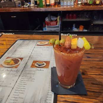 Midtown Yard - a bloody drink on the bar - Bars Near Me - Star Valley, Arizona Midtown Yard - a bloody drink on the bar - Bars Near Me - Star Valley, Arizona