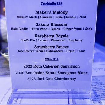 Glass Box San Diego - Restaurant week cocktail menu. January 2025. Ig @mel_foodie_ventures. - Seafood Near Me - San Diego, California Glass Box San Diego - Restaurant week cocktail menu. January 2025. Ig @mel_foodie_ventures. - Seafood Near Me - San Diego, California