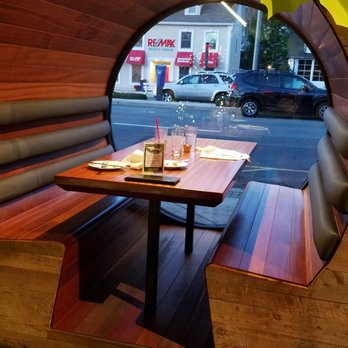 Dogfish Head Brewings & Eats - Barrel Booth - American Near Me - Rehoboth Beach, Delaware