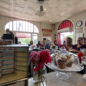 Clayton's Coffee Shop - Inside view from the counter. Charming old school diner. - Coffee & Tea Near Me - Coronado, California