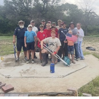 Buckhorn Soil & Stone - Troop 23 working on memorial walkway at VFW 8541 - Nurseries & Gardening Near Me - San Antonio, Texas Buckhorn Soil & Stone - Troop 23 working on memorial walkway at VFW 8541 - Nurseries & Gardening Near Me - San Antonio, Texas