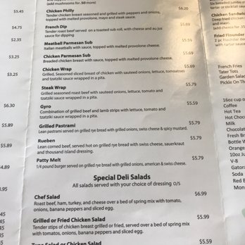 The Deli - Second page menu - Delis Near Me - Sanford, Florida The Deli - Second page menu - Delis Near Me - Sanford, Florida