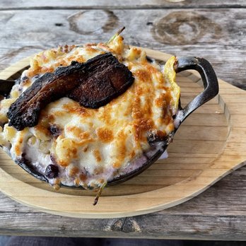 Our House Bistro - Pork Belly Blues Mac & Cheese! - New American Near Me - Winooski, Vermont Our House Bistro - Pork Belly Blues Mac & Cheese! - New American Near Me - Winooski, Vermont