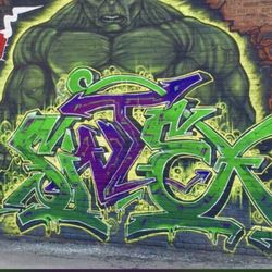 Hulk Mural