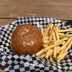 The Burger Truck - Our Way Burger and fries