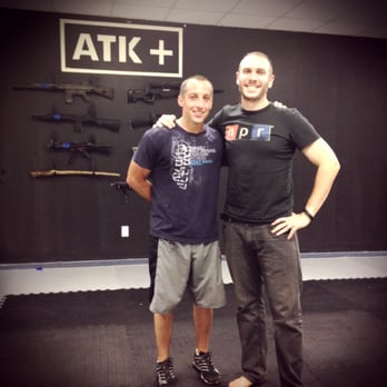 Triangle Krav Maga - Krav Maga Worldwide Chief Instructor Michael Margolin with one of TKM's instructors, Molotov Mitchell. - Martial Arts Near Me - Durham, North Carolina