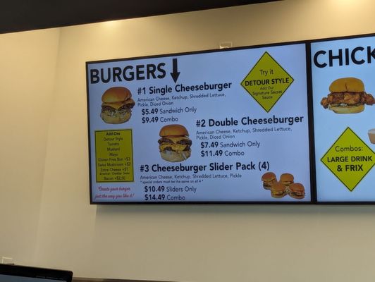 Menu photo 2 Burger Detour Omaha, NE
