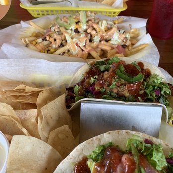 P.S. Taco - Brisket taco, pork belly taco, and PS taco fries   . Yum! - Tacos Near Me - Saraland, Alabama