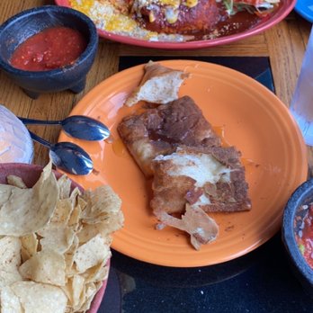 Aunt Chilada's - Sopapilla drenched in honey, cinnamon sugar. - Mexican Near Me - Tempe, Arizona Aunt Chilada's - Sopapilla drenched in honey, cinnamon sugar. - Mexican Near Me - Tempe, Arizona