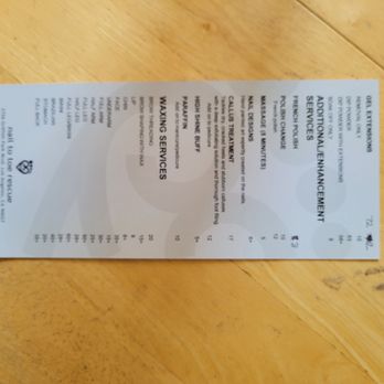 Nail To Toe Rescue - p2 of service/price list. - Nail Salons Near Me - Los Angeles, California
