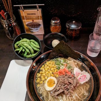 Strings Ramen- Hyde Park - Shio Ramen and edamame - Ramen Near Me - Chicago, Illinois Strings Ramen- Hyde Park - Shio Ramen and edamame - Ramen Near Me - Chicago, Illinois