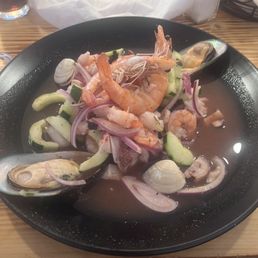 Ceviche mitotero . Ceviche mitotero .