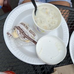 Mickey's Oceanic Grill - Clam chowder