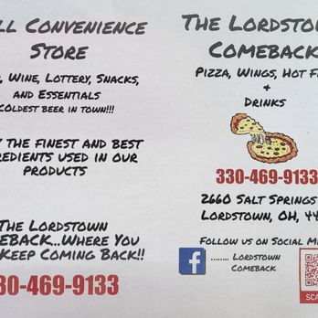Lordstown Comeback - All of our sauce, dough and pizzas are homemade only using the best quality ingredients! - Pizza Near Me - Warren, Ohio Lordstown Comeback - All of our sauce, dough and pizzas are homemade only using the best quality ingredients! - Pizza Near Me - Warren, Ohio