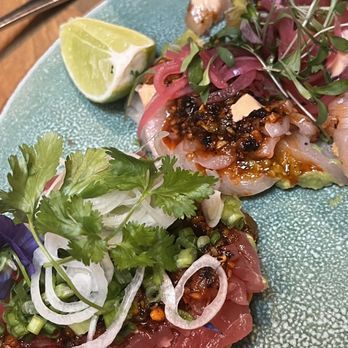 Elena's Mexican Restaurant - Ahi and hamachi tostadas - American Near Me - San Francisco, California Elena's Mexican Restaurant - Ahi and hamachi tostadas - American Near Me - San Francisco, California