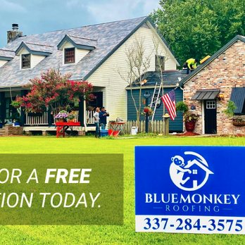 Blue Monkey Roofing - Roofing Near Me - Lafayette, Louisiana Blue Monkey Roofing - Roofing Near Me - Lafayette, Louisiana