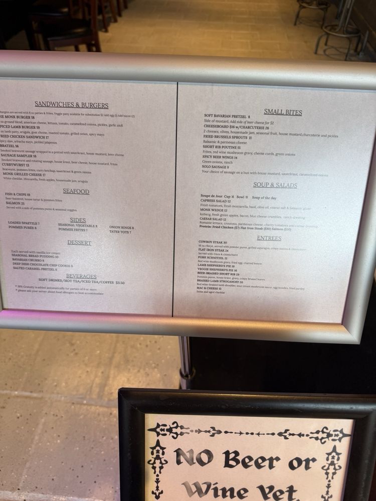 Social spots from The Monk Pub