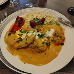 Cosmopolitan Grill - Chicken Paprikash with spatzle