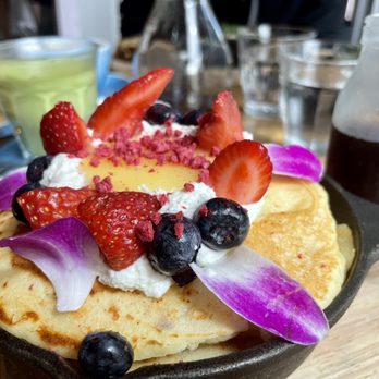 Bluestone Lane - Lemon Ricotta Pancakes - Coffee & Tea Near Me - Orange, California
