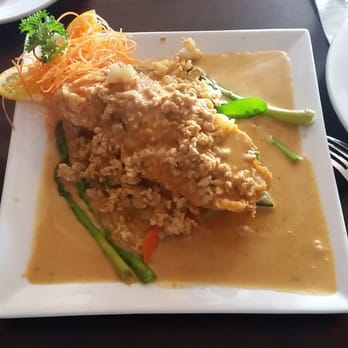 Tim Thai Restaurant - Salmon Panang - Thai Near Me - Westminster, Maryland