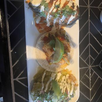 Caló Kitchen + Tequila - Seafood trio - Cocktail Bars Near Me - Costa Mesa, California Caló Kitchen + Tequila - Seafood trio - Cocktail Bars Near Me - Costa Mesa, California