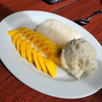The Coconut Downtown - Mango sticky rice - Thai Near Me - Reno, Nevada The Coconut Downtown - Mango sticky rice - Thai Near Me - Reno, Nevada