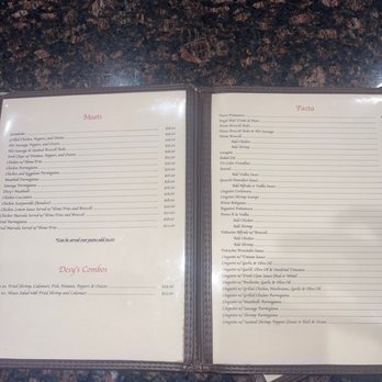 Desy's Clam Bar - Menu meats and pasta - Seafood Near Me - Brooklyn, New York
