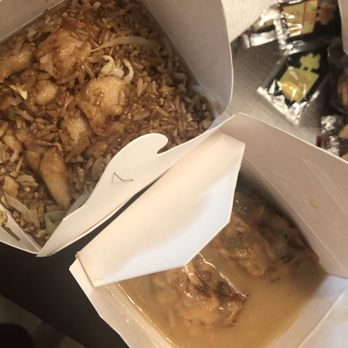 Mr Chop Suey - Chicken fried rice and veggie egg foo yung - Seafood Near Me - Blue Island, Illinois