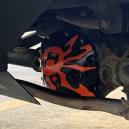 The front Dana 30 diff Pro Gear installed