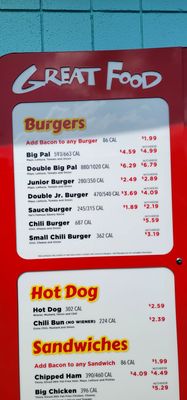Menu photo 2 Pal's Johnson City, TN Menu photo 2 Pal's Johnson City, TN
