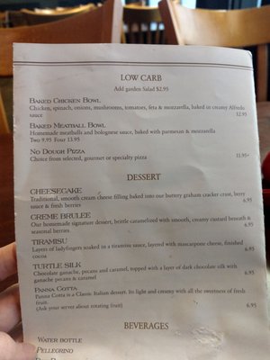 Menu photo 3 Portofino Restaurant & Bar Edmonds, WA