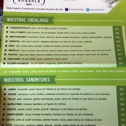 Entre Sabores Bistró - Menú agosto 2015