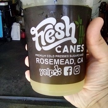 Fresh Cane Juice - Half Sugar Cane + Half Coconut = DELICIOUSLY REFRESHING!!! - Juice Bars & Smoothies Near Me - Rosemead, California