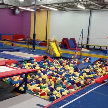 The Palaestra - Super fun foam block pit in main gym area! Complete with multiple surrounding trampoline entry points. :) - Challenge Courses Near Me - Farmers Branch, Texas The Palaestra - Super fun foam block pit in main gym area! Complete with multiple surrounding trampoline entry points. :) - Challenge Courses Near Me - Farmers Branch, Texas