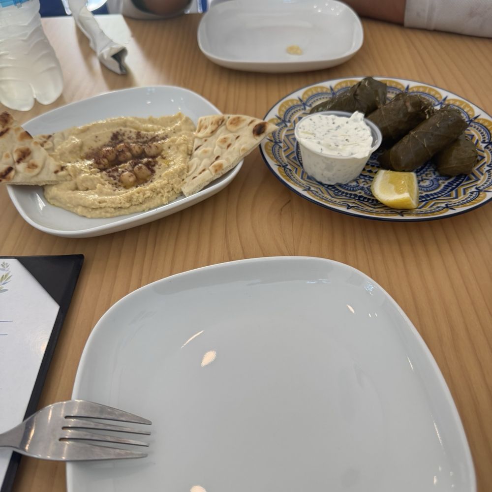 Olive's Mediterranean Grill - Humus and stuffed grape leaves - Coffee & Tea Near Me - Key West, Florida Olive's Mediterranean Grill - Humus and stuffed grape leaves - Coffee & Tea Near Me - Key West, Florida