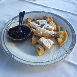 Restaurant Kögele - kleine portion kaiserschmarrn. heuer nur als nachtisch.